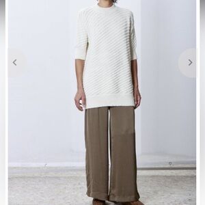 Rachel Comey Cream Zenith Tunic Alpaca Sweater XS